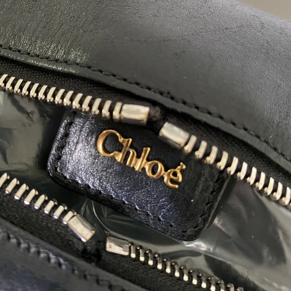 Chloe Aurore Duffle Bag Black Authentic - Picture 5 of 14